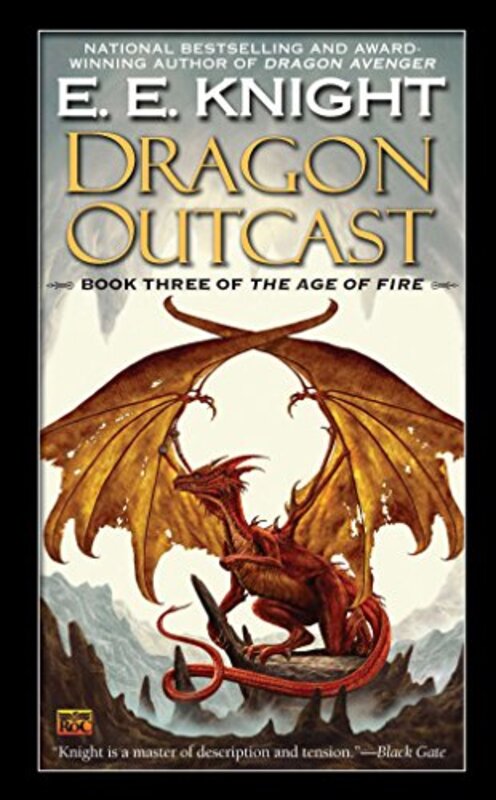 Book cover for "Dragon Outcast" by EE Knight