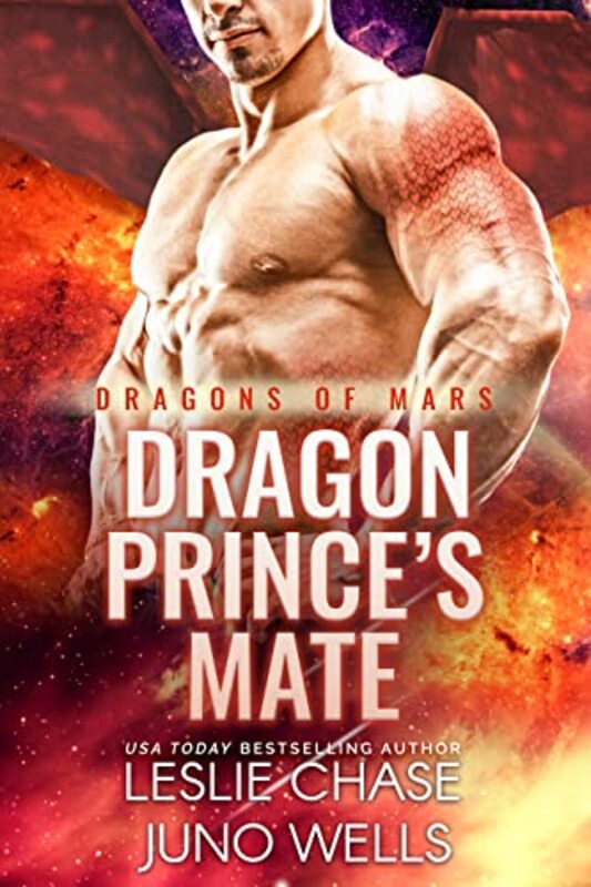 Book cover for "Dragon Prince's Mate" by Leslie Chase