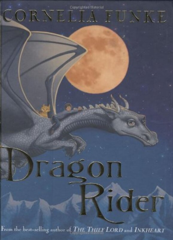 Book cover for "Dragon Rider" by Cornelia Funke