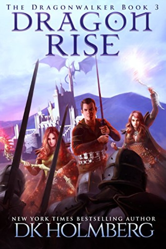 Book cover for "Dragon Rise" by DK Holmberg