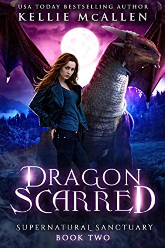 Book cover for "Dragon Scarred" by Kellie McAllen