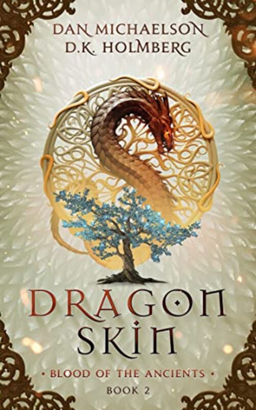 Book cover for "Dragon Skin" by DK Holmberg
