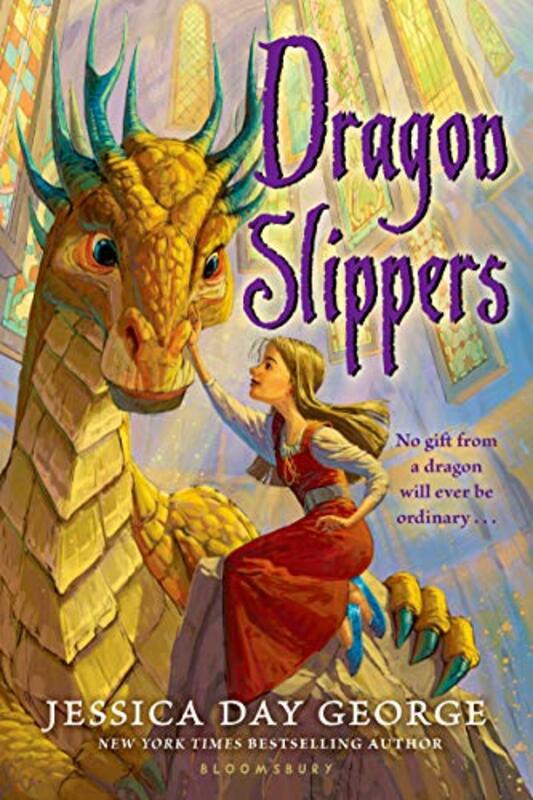 Book cover for "Dragon Slippers" by Jessica Day George