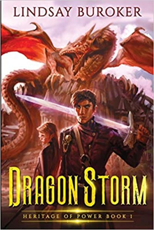 Book cover for "Dragon Storm" by Lindsay Buroker