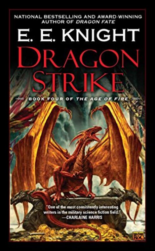 Book cover for "Dragon Strike" by EE Knight