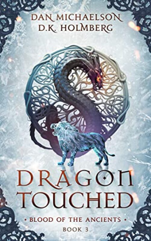 Book cover for "Dragon Touched" by DK Holmberg