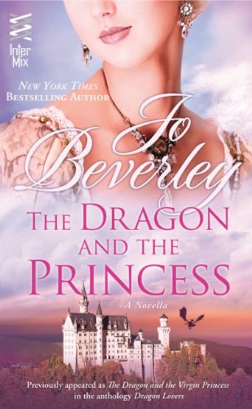 Book cover for "Dragon and the Princess" by Jo Beverley