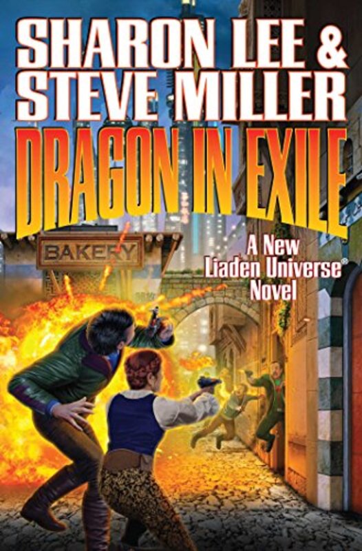 Book cover for "Dragon in Exile" by Sharon Lee