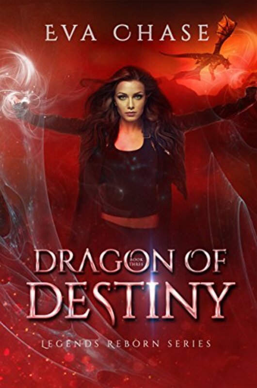 Book cover for "Dragon of Destiny" by Eva Chase