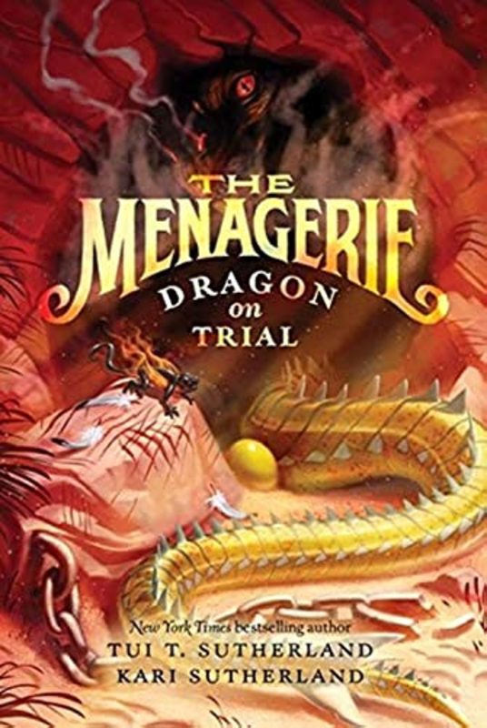 Book cover for "Dragon on Trial" by Tui T Sutherland