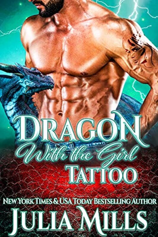Book cover for "Dragon with the Girl Tattoo" by Julia Mills
