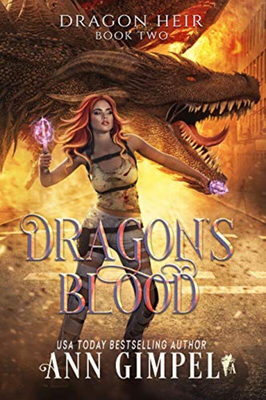 Book cover for "Dragon's Blood" by Ann Gimpel