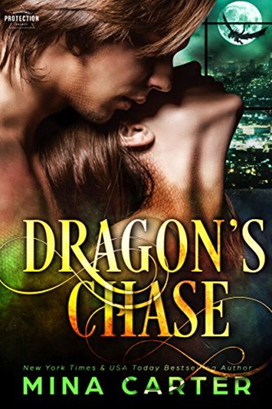 Book cover for "Dragon's Chase" by Mina Carter