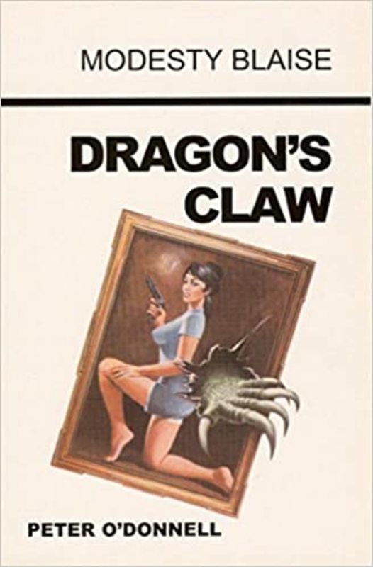 Book cover for "Dragon's Claw" by Peter O'Donnell