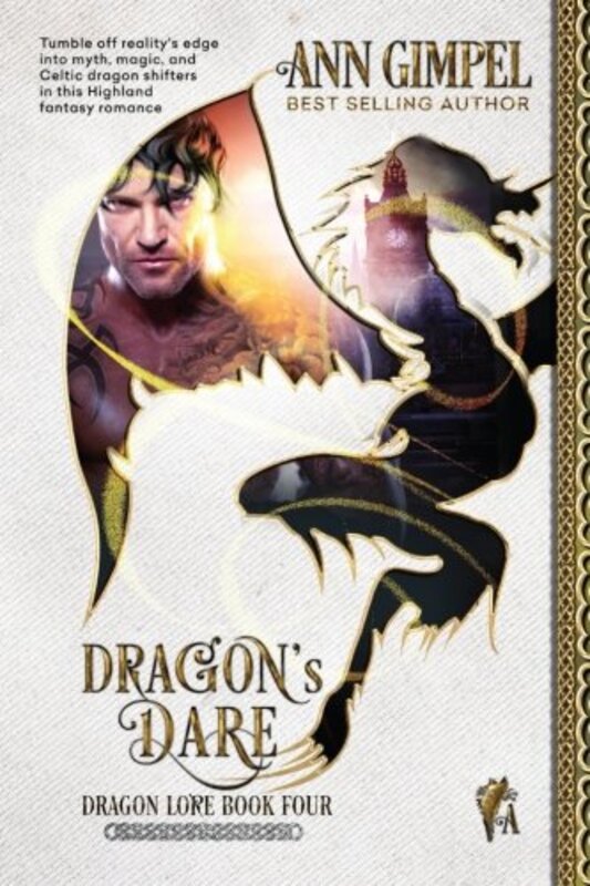 Book cover for "Dragon's Dare" by Ann Gimpel