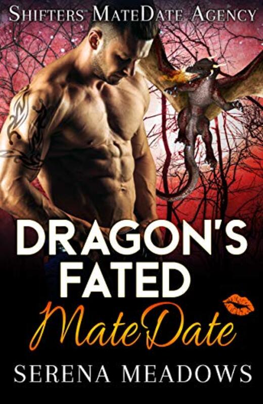 Book cover for "Dragon's Fated MateDate" by Serena Meadows