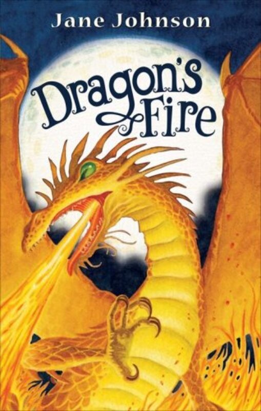 Book cover for "Dragon's Fire" by Jane Johnson