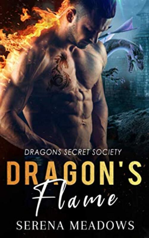 Book cover for "Dragon's Flame" by Serena Meadows