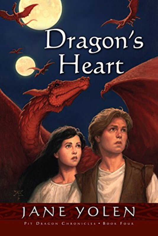 Book cover for "Dragon's Heart" by Jane Yolen