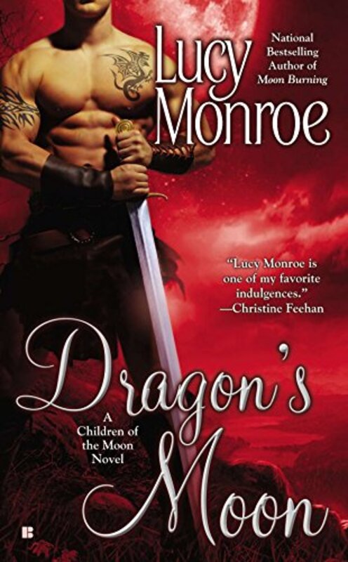 Book cover for "Dragon's Moon" by Lucy Monroe