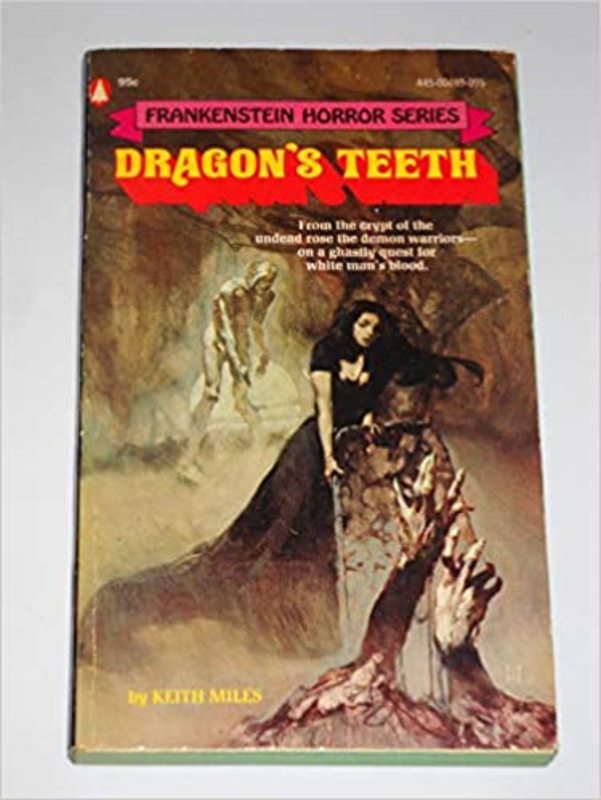 Book cover for "Dragon's Teeth" by Conrad Allen