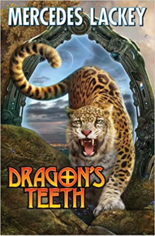 Book cover for "Dragon's Teeth" by Mercedes Lackey