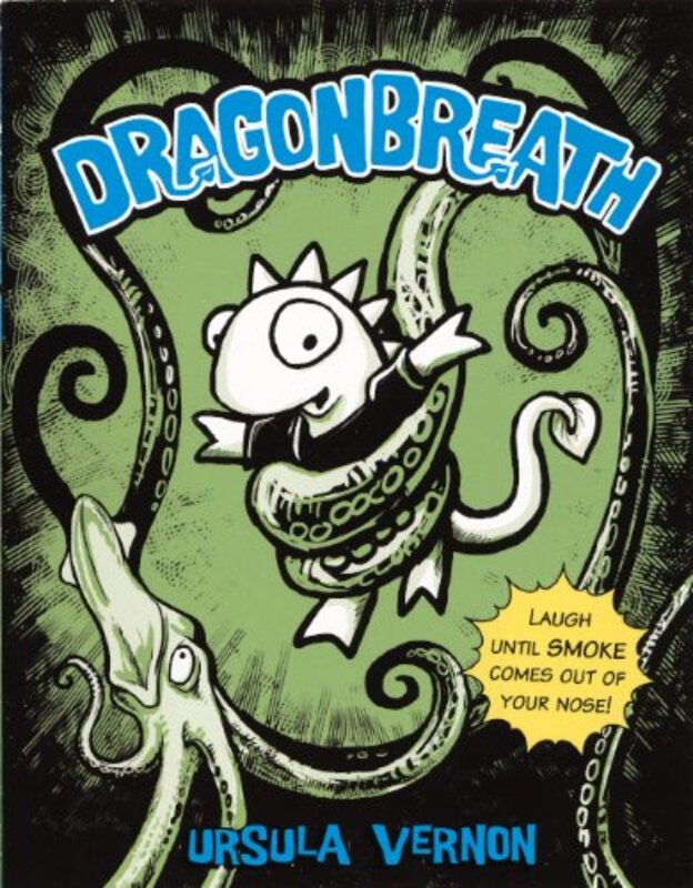 Book cover for "Dragonbreath" by Ursula Vernon
