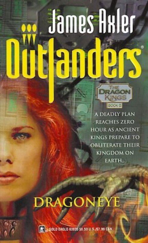 Book cover for "Dragoneye" by James Axler