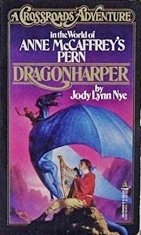 Book cover for "Dragonharper" by Jody Lynn Nye
