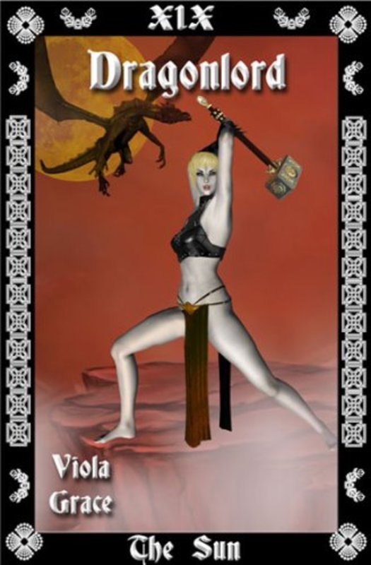 Book cover for "Dragonlord" by Viola Grace