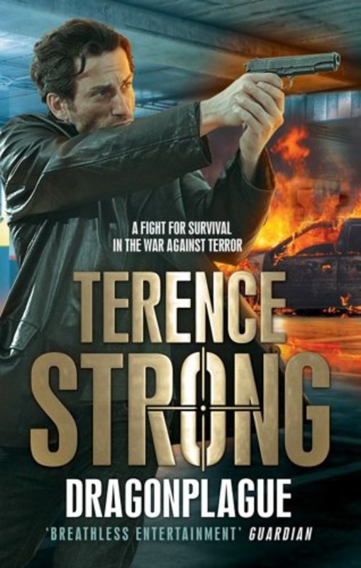 Book cover for "Dragonplague" by Terence Strong