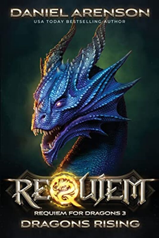 Book cover for "Dragons Rising" by Daniel Arenson