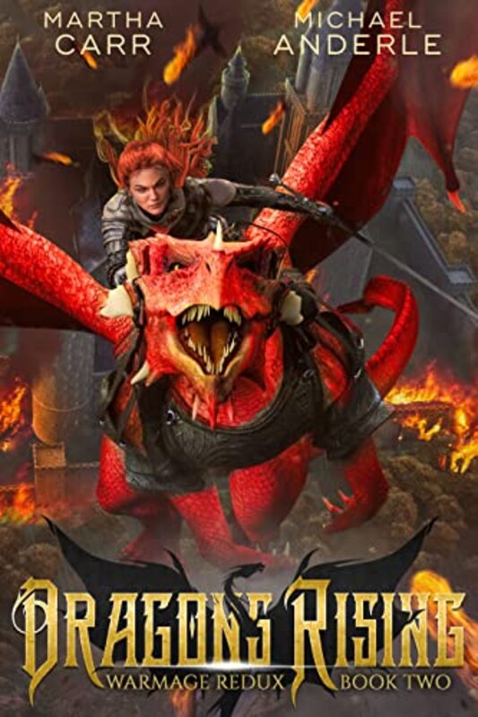 Book cover for "Dragons Rising" by Michael Anderle