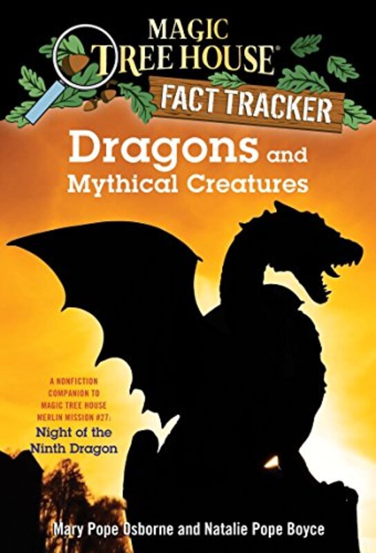 Book cover for "Dragons and Mythical Creatures" by Mary Pope Osborne
