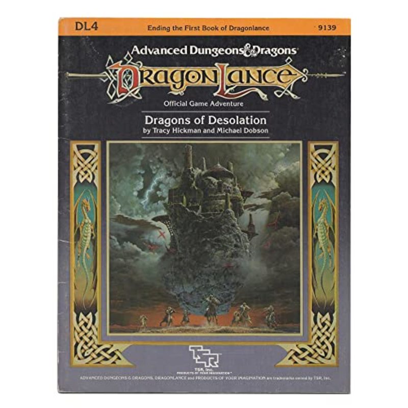 Book cover for "Dragons of Desolation" by Tracy Hickman