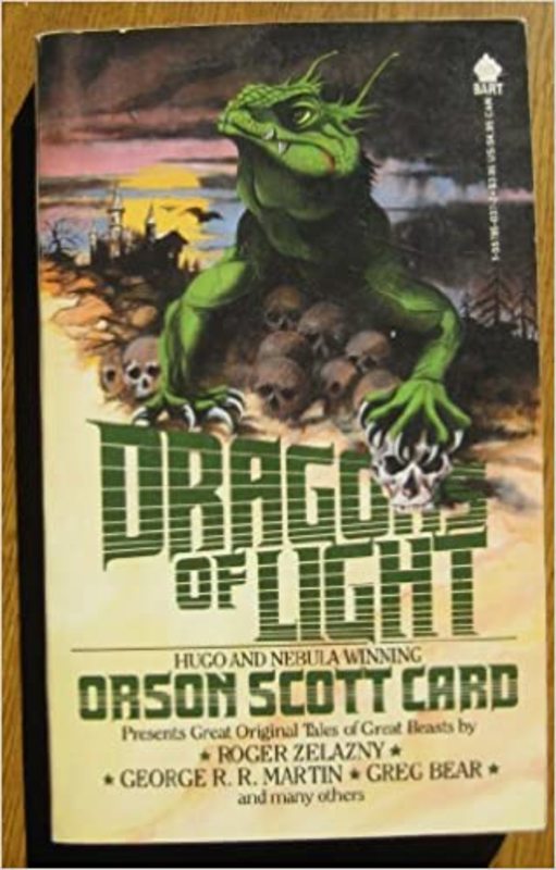 Book cover for "Dragons of Light" by Orson Scott Card