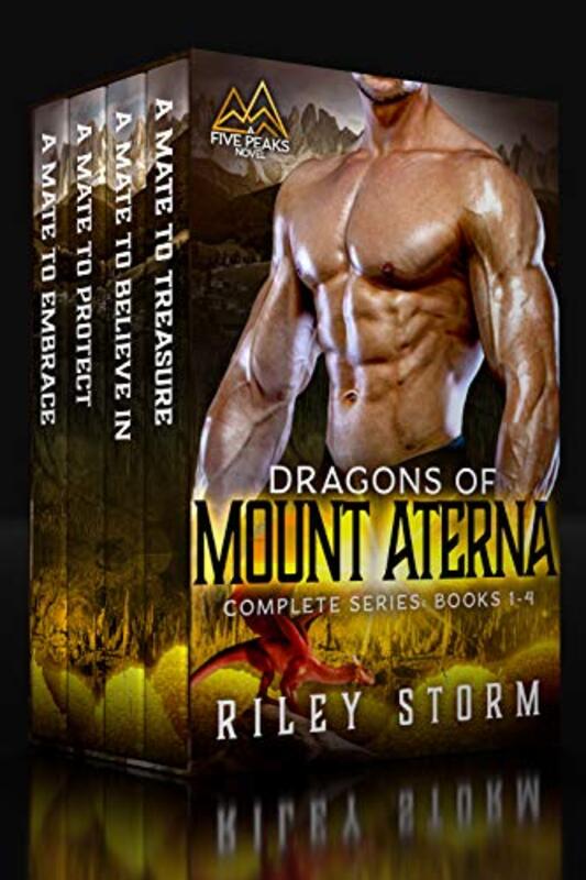 Book cover for "Dragons of Mount Aterna" by Riley Storm