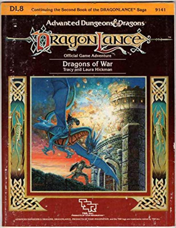 Book cover for "Dragons of War" by Tracy Hickman