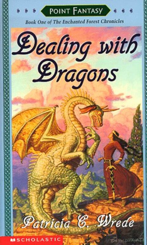 Book cover for "Dragonsbane / Dealing with Dragons" by Patricia C Wrede