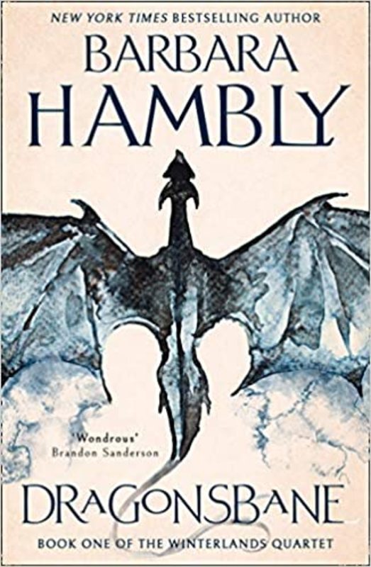 Book cover for "Dragonsbane" by Barbara Hambly