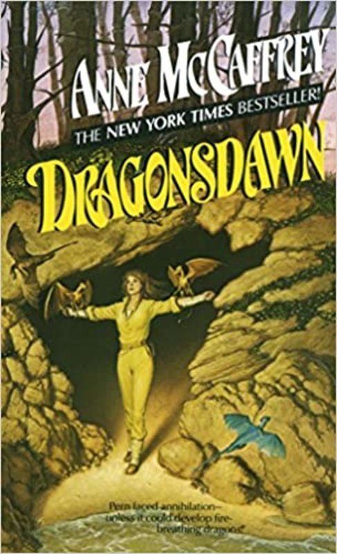 Book cover for "Dragonsdawn" by Anne McCaffrey