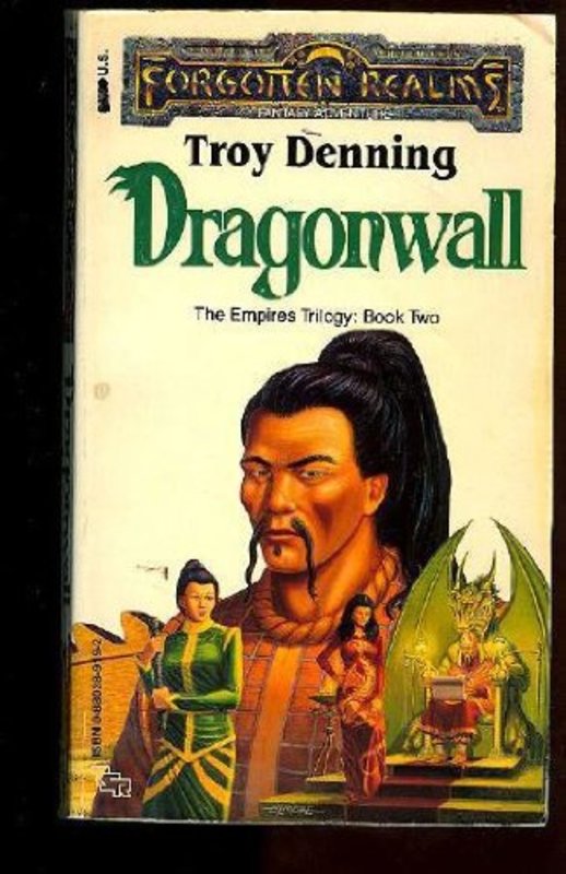 Book cover for "Dragonwall" by Troy Denning