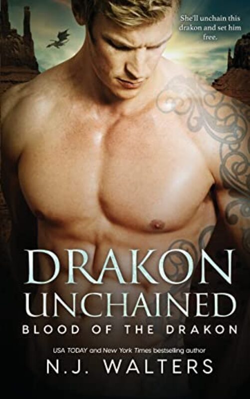 Book cover for "Drakon Unchained" by NJ Walters
