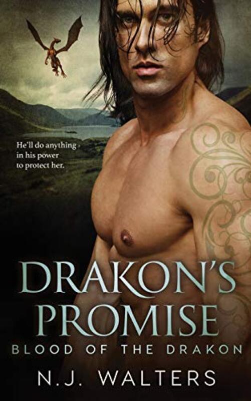 Book cover for "Drakon's Promise" by NJ Walters
