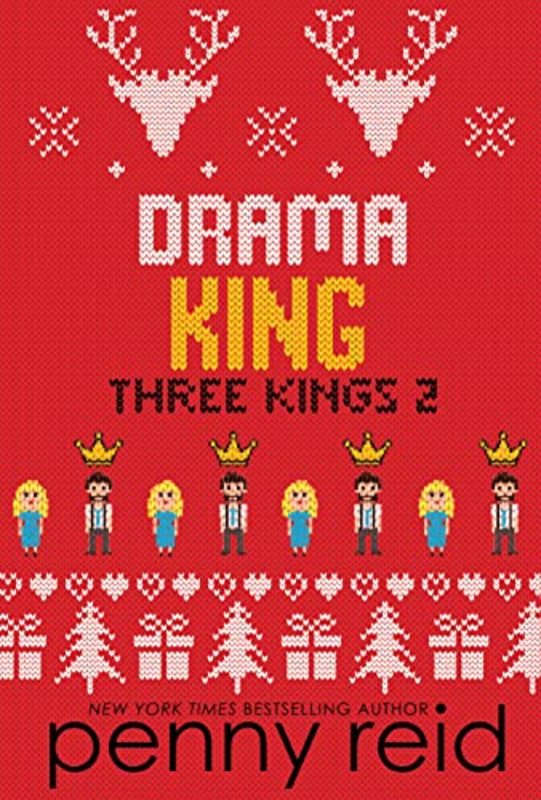 Book cover for "Drama King" by Penny Reid
