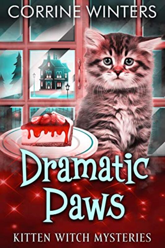 Book cover for "Dramatic Paws" by Corrine Winters