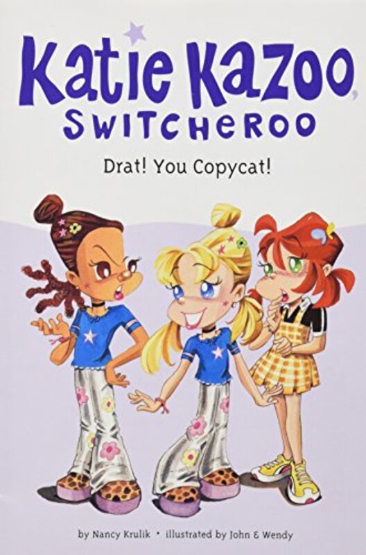 Book cover for "Drat! You Copycat!" by Nancy Krulik