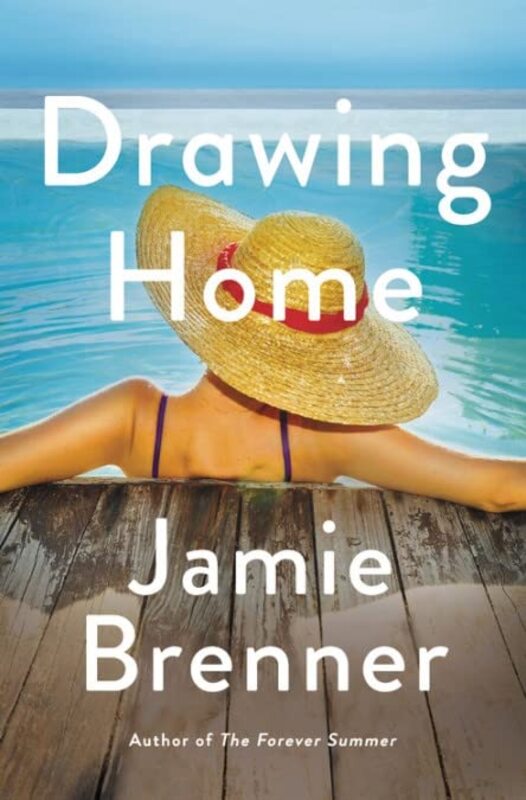 Book cover for "Drawing Home" by Jamie Brenner