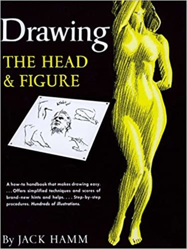 Book cover for "Drawing the Head and Figure" by Jack Hamm