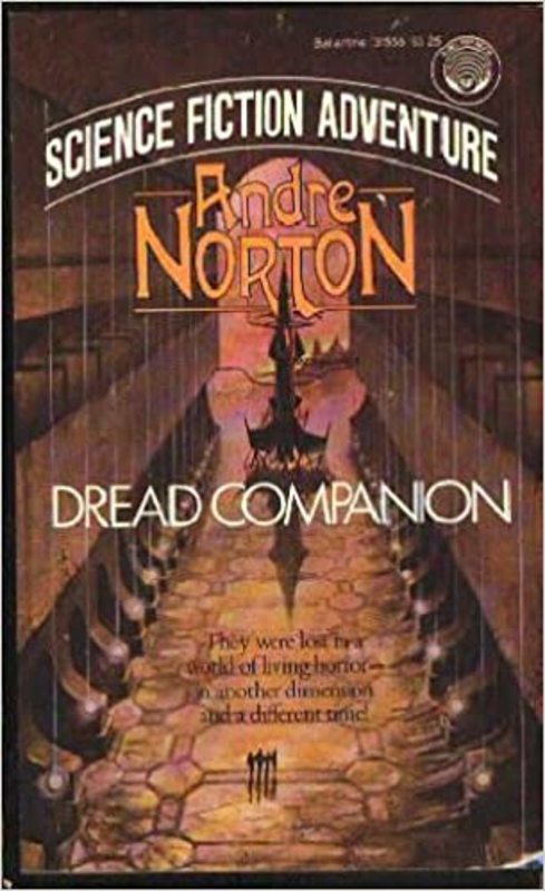 Book cover for "Dread Companion" by Andre Norton